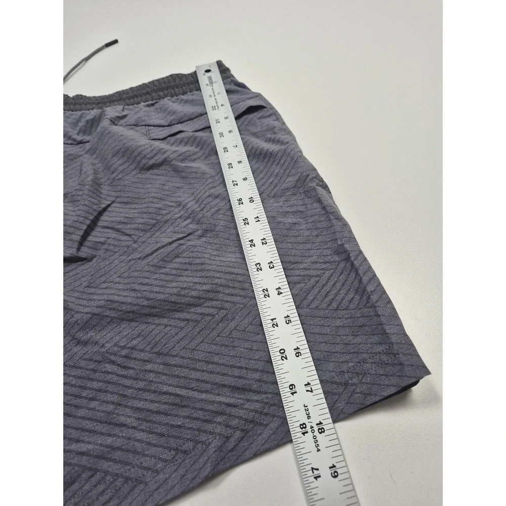 PrAna Slope Shorts Mens 2XL Gray Lined Athletic Running Gym Training